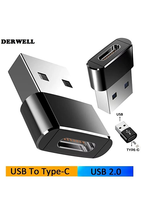 Yeni Nesil Başlık Aparatı Type-c To Usb Dönüştürücü Otg Çevirici