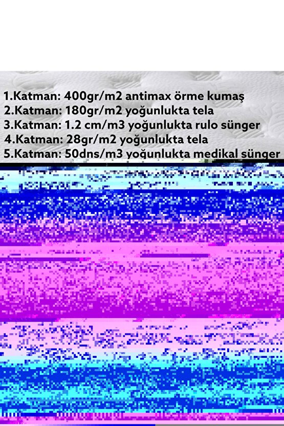 Angel Süper Lüx Ortopedik Pedli Yatak & Pocket Yaylı Konfor Yatak