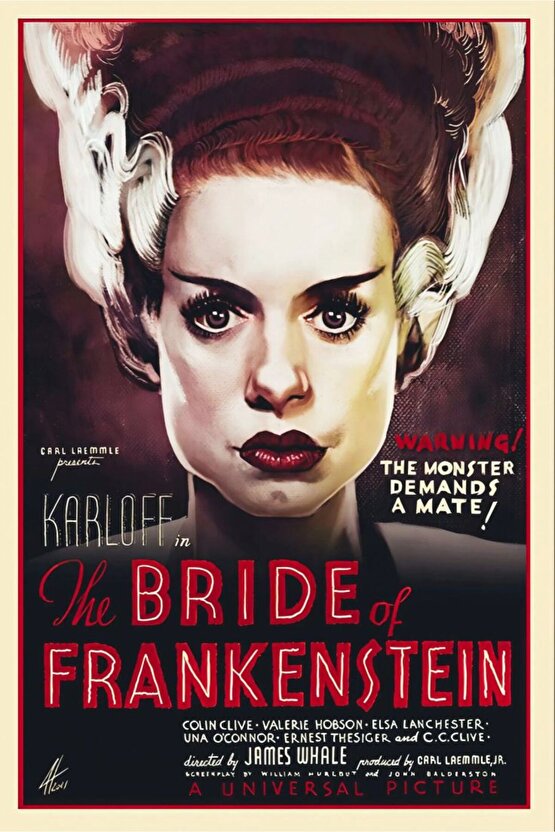 Bride of Frankenstein (1935) 005 AFİŞ - POSTER