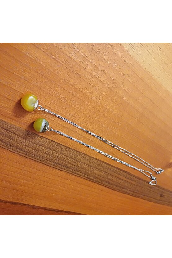 Dogal Taş  Akik Kolye