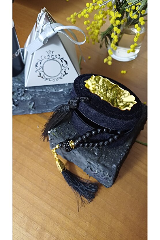 Doğal Taş TESPİH DAMLA KEHRİBAR ŞİFASİ  İLE  8-10mm