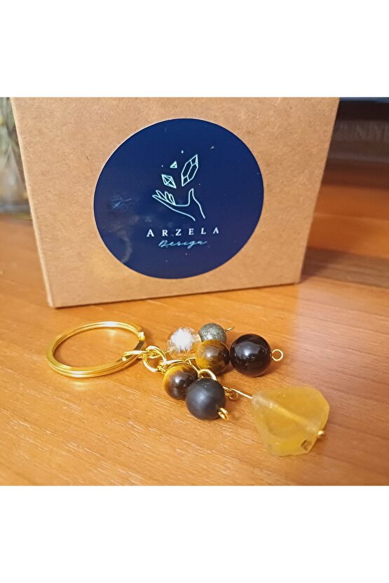 Dogal Taş Anahtarlık