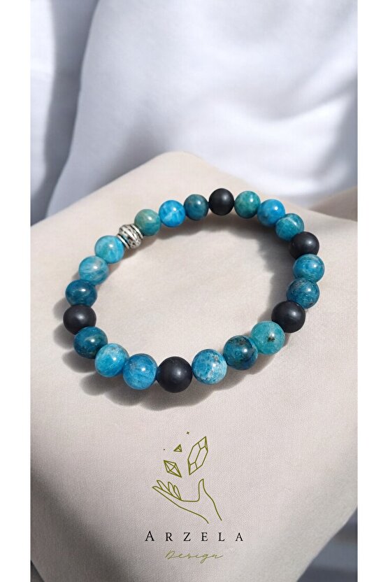 Doğal Taş APATİT SUNGİT BAŞARI VE KORUMA BİLEKLİĞİ