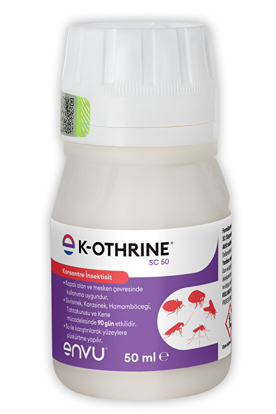 K-othrıne Sc 50 ml Haşere İlacı Hamam Böceği Öldürücü