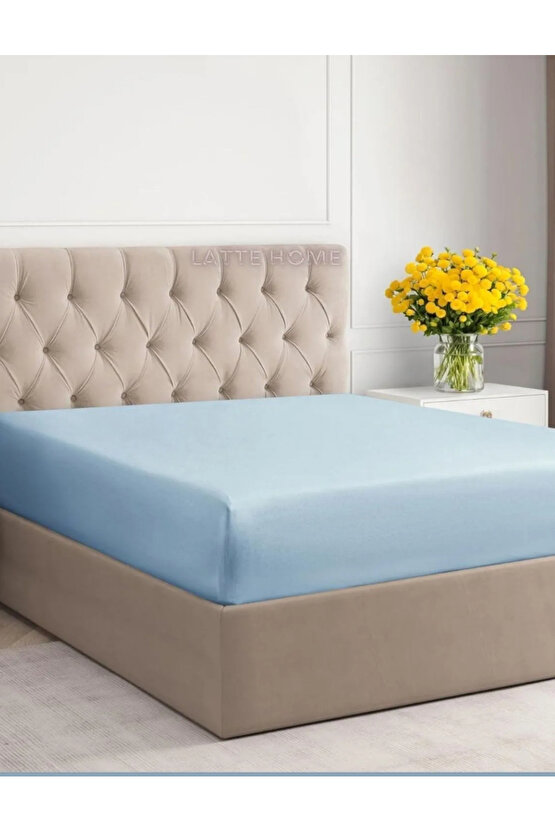 %100 COTTON (PAMUK) 160x200+30 cm FİTTED (LASTİKLİ) ÇİFT KİŞİLİK ÇARŞAF BED SHEET