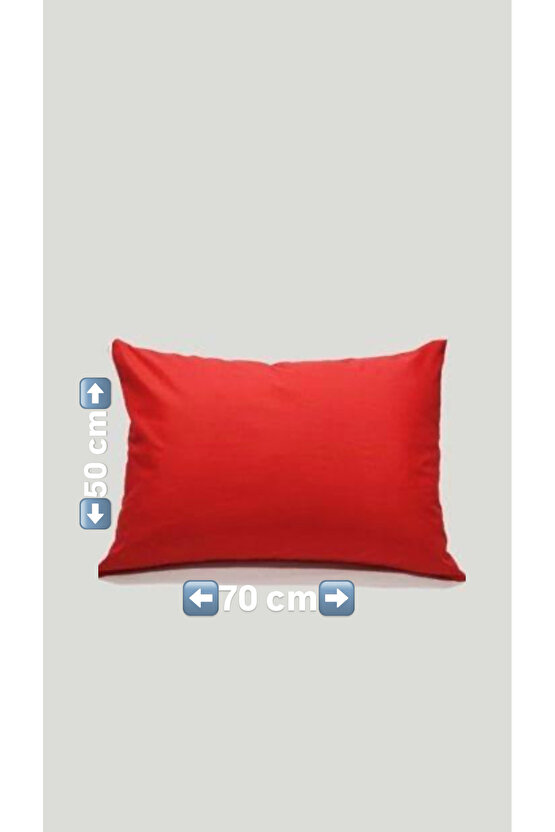 %100 COTTON (PAMUK)2 ADET 50x70 cm YASTIK KILIFI PİLLOW CASE EV TEKSTİLİ YASTIK YÜZÜ