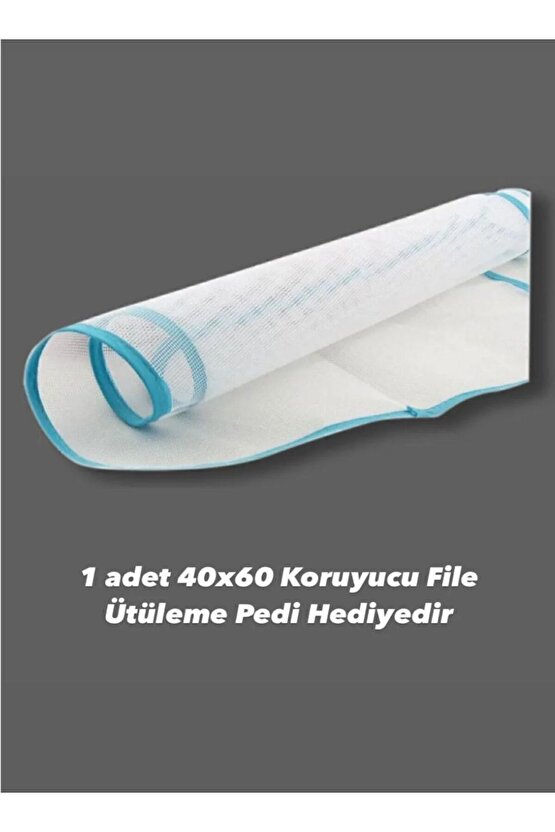 (HEDİYELİ)süper premium XLARGE Ütü Masası Kılıfı Örtüsü Bezi %100cotton Çeyiz