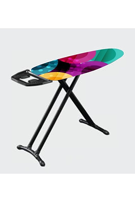 Xxl(57X162 CM) Luxury Raınbow Ütü Masası Kılıfı Örtüsü Bezi