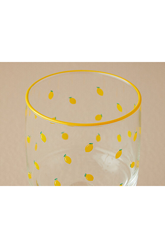 Lemon Blossom Cam 3lü Cup Sarı