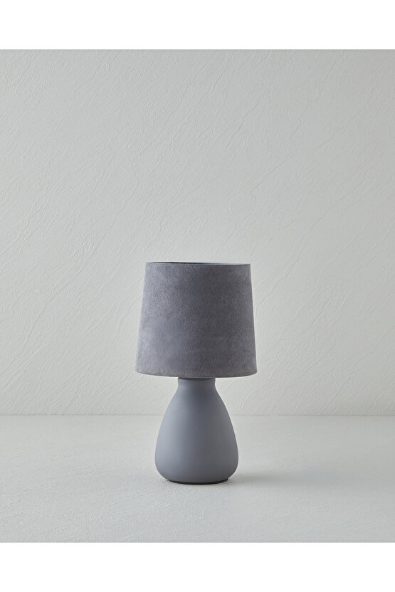 Alisya Abajur 13 cm Gri