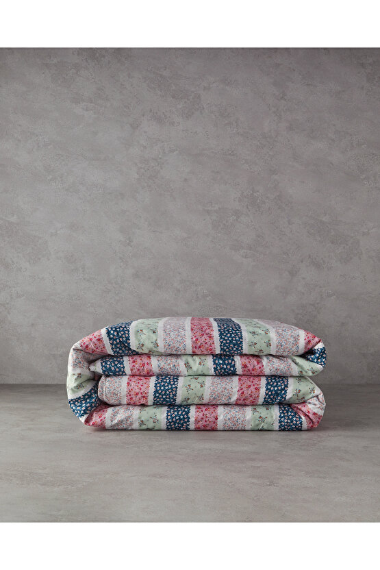 Blossom Lines Tek Kişilik Çok Amaçlı Örtü Pembe