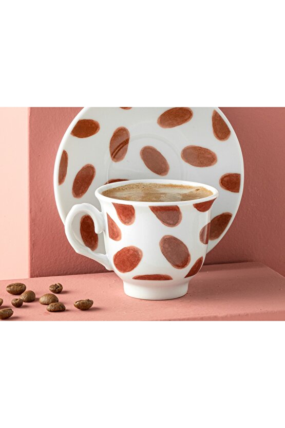 Carino Porselen 2li Kahve Fincan Takımı 80 Ml Bordo Tyc00620780153