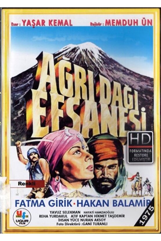 Ağrı Dağı Efsanesi 1975 ( Renkli ) Dvd
