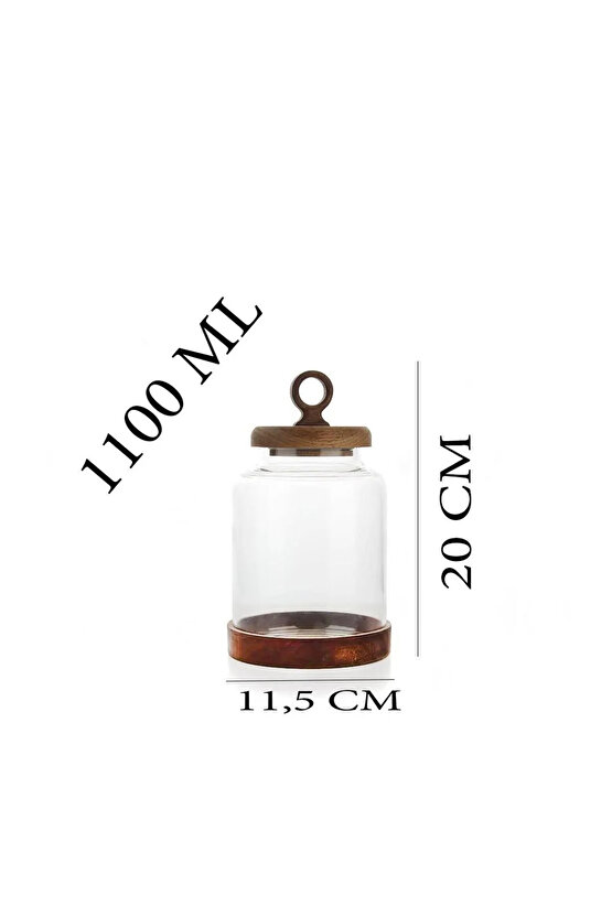 Ring 3lü Akasya Kapaklı Kavanoz Seti