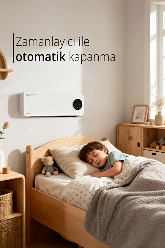Kht-8490 Duvar Tipi Isıtıcı 2000w