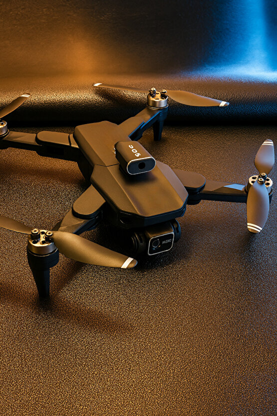 4K HD Kameralı Katlanabilir Drone Engel Tanıma Canlı Görüntü Aktarımı Uzaktan Kumandalı Uzun Menzil