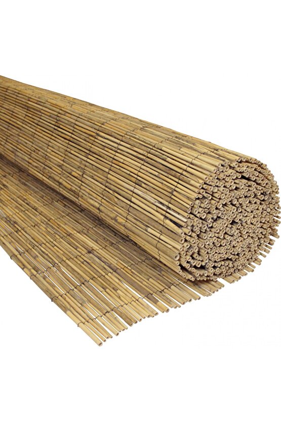 2m X 6m Reed Fence Misina Ipli Doğal Bambu Kamış Çit , Bahçe Çiti , Balon Çiti , Gölgelik Dekor