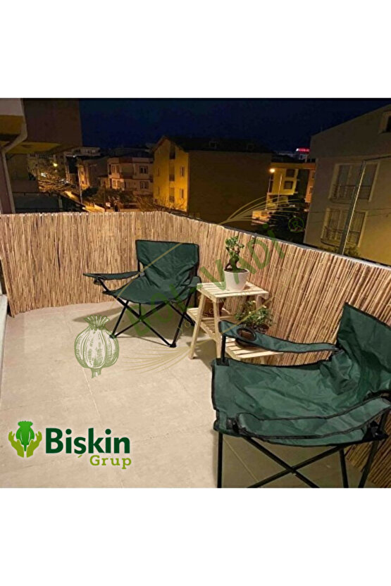 1m X 3m Reed Fence Misina Ipli Doğal Bambu Kamış Çit , Bahçe Çiti , Balon Çiti ,hasır Çit ,gölgelik