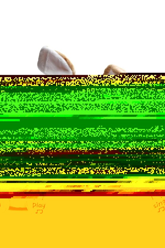 Ce Ee Oyuncu Tavşancık Şarkı Söyler Müzikli Sesli Kulakları Hareket Eder Bebekler İçin Oyuncak