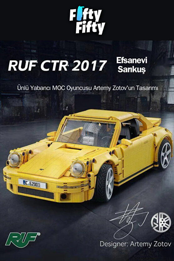 Cada RUF CTR 2017 -C62003W (1515 Parça) Profesyonel Oyuncak Yapım Seti