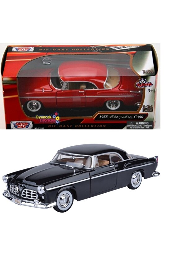 Motormax Model Araba 1:24 1955 Chrysler C300