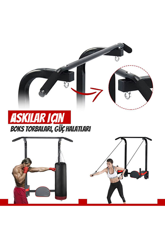 Yeni Model Duvar Barfiksi Boks Torbası Egzersiz Kondisyon Fizik Tedavi Fitness İçin Uygun
