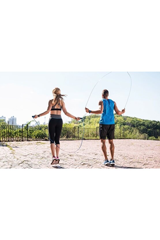 Atlama Ipi Egzersiz Fitness Vücut Şekillendirme Ip Atlama Aerobik Kondisyon Spor Aleti