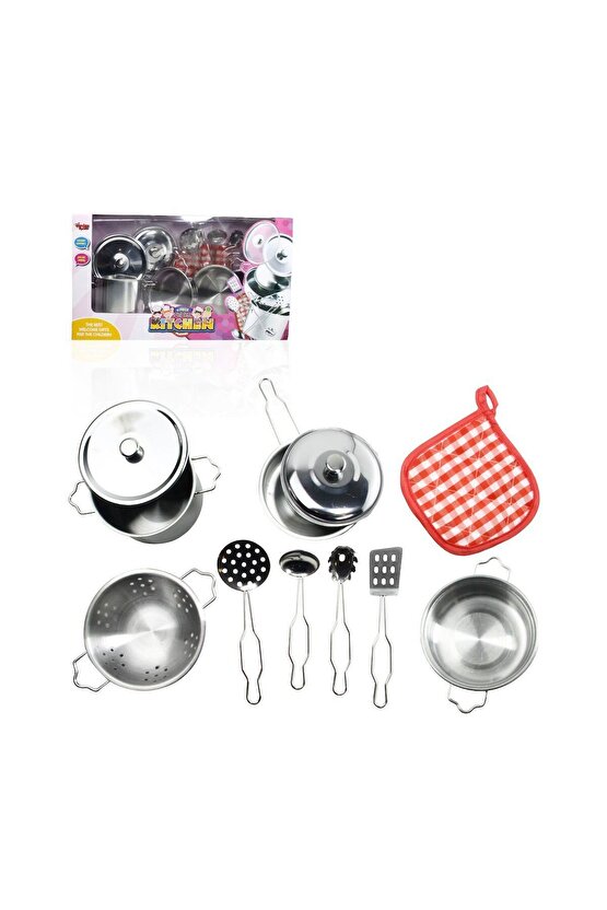 Atf-3815-6-1a Çelik Tencere Tava Set 11 Parça