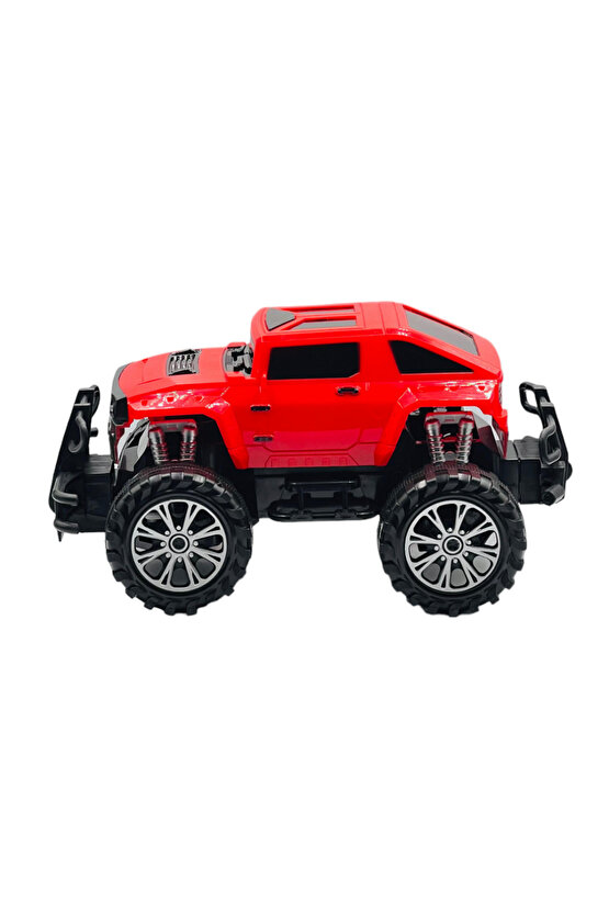 Oyuncak 1:18 Uzaktan Kumandalı Şarjlı Super Suvs Rock Crawler Işıklı Araba