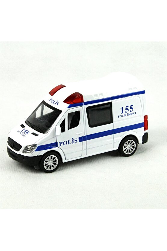 Çekbırak Işıklı Sesli 1:32 Ambulans Cp-64465-amblns