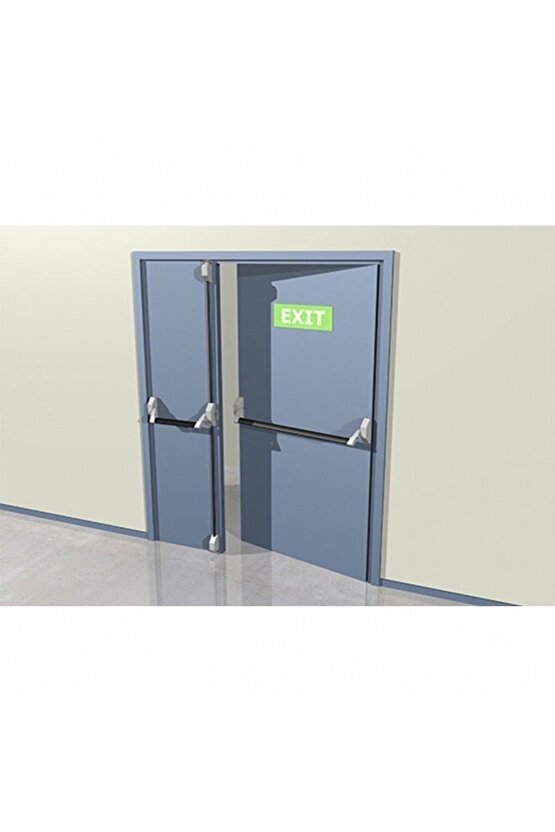 550 E Panik Bar Mekanizma Çift Kanat