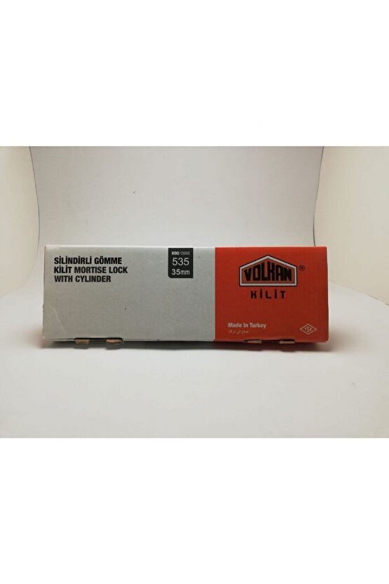 Silindirli Gömme Kilit 35 Mm