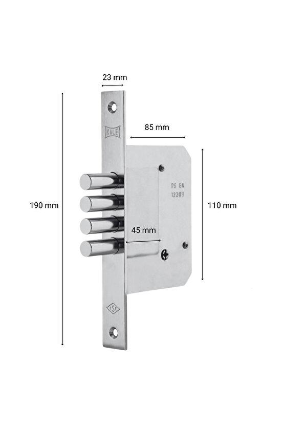 189 4m F Emniyet Kilidi Fiam 52mm-nikel
