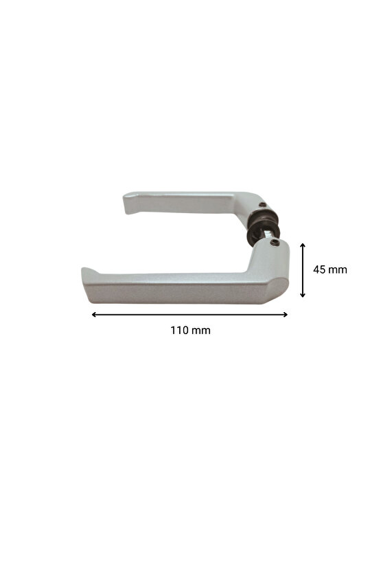 Kapı Kolu Parmak Izli Beyaz