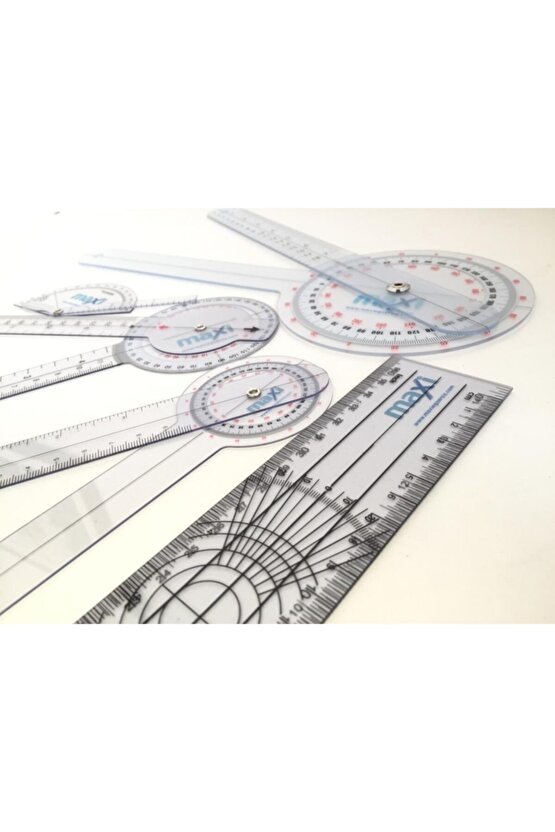 Maxi 15 Cm Gonyometre Ortopedik Açı Cetvel