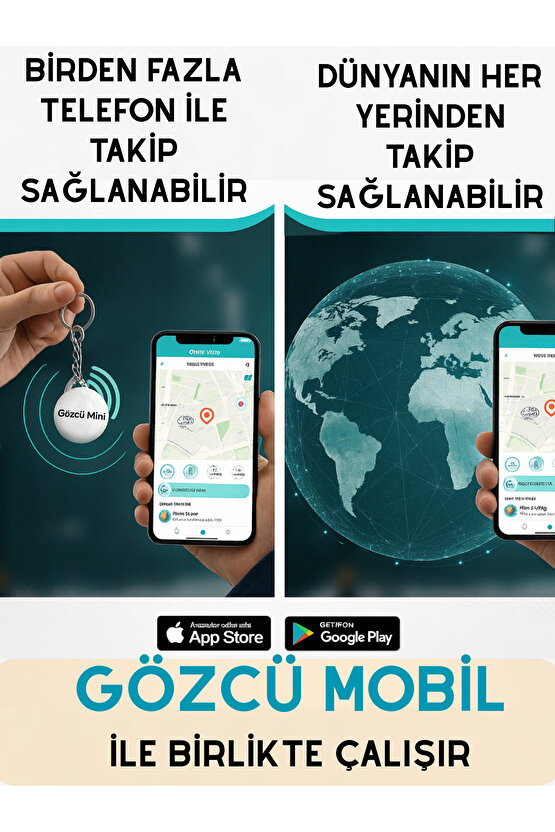 Mini Ios Android Uyumlu Airtag Geçmişe Dönük Konum Gps Araç Motor Çocuk Gizli Takip Cihazı