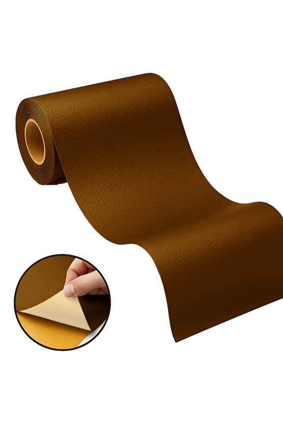 Yüksek Kaliteli Kendinden Yapışkanlı Deri Döşeme 4 Katmanlı Deri Tamir Düzenleme Bantı 50x120 CM