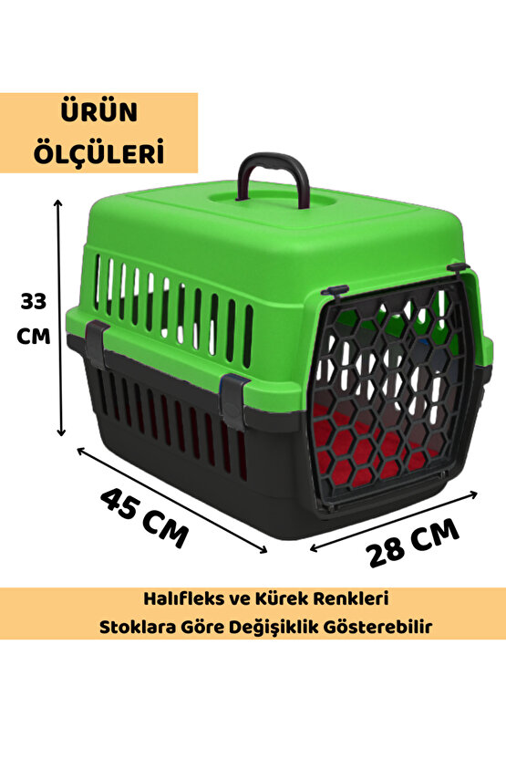 Kedi Köpek Taşıma Kutusu Yumuşak Zemin Portatif Seyahat Kürekli Evcil Hayvan Çantası 28x33x45cm