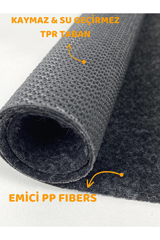 Lavabo Altı Matı Sıvı Geçirmez Kaymaz Taban Evye Dolap Paspası 60x76 cm