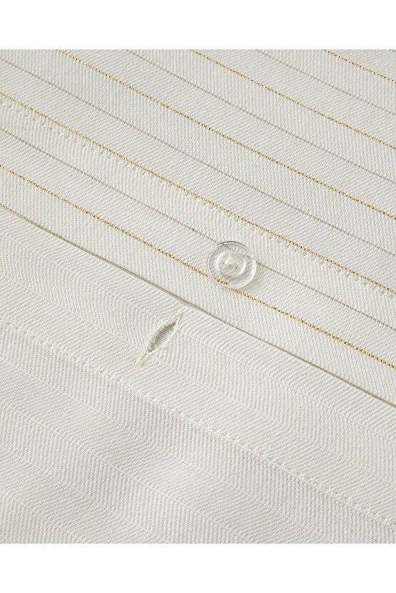 Elegant İpliği Boyalı Tek Kişilik Nevresim Takımı 160x220 cm Gold