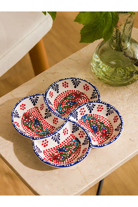 LCW HOME Karişik Baskılı Seramik Çerezlik 17 cm