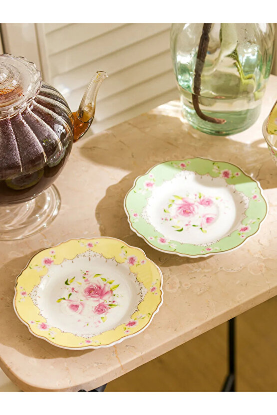 LCW Karışık 2 Kişilik Porselen Kahve Fincan Takımı 90 ml