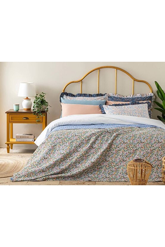 Deep Joy Tek Kişilik Çok Amaçlı Örtü 160x220 Cm Mavi