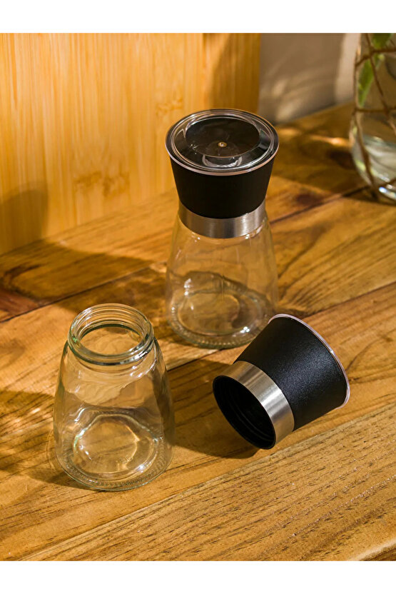 LCW Renksiz Cam Tuzluk ve Biberlik 13 Cm