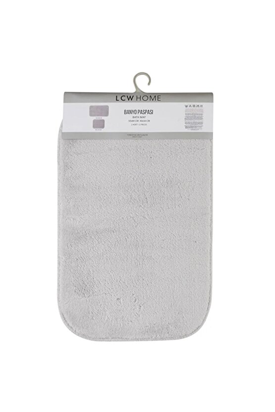 Yumuşak Dokulu Banyo Paspası 2li