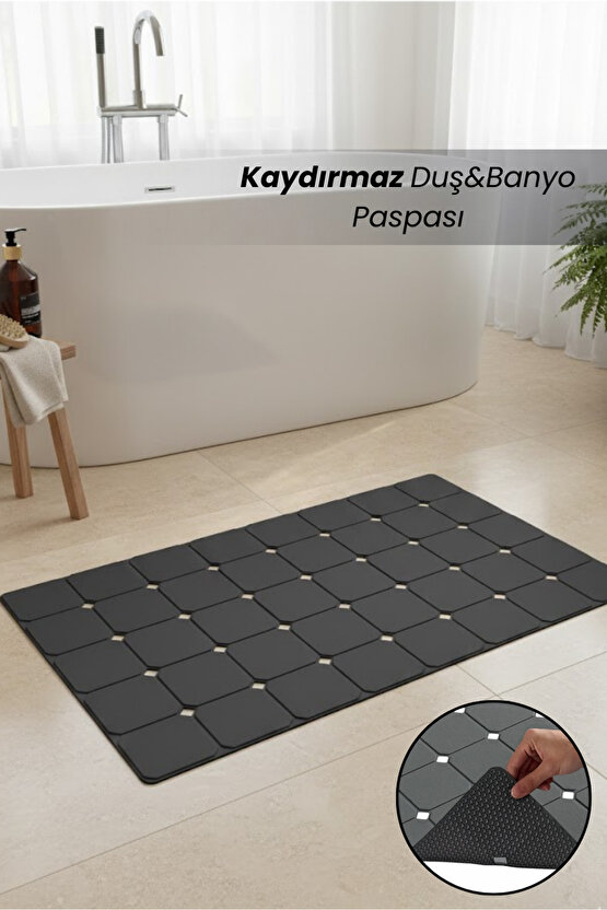Aqua Luxe Kaydırmaz Duş&Banyo Matı  Duşakabin ve Küvet Paspası