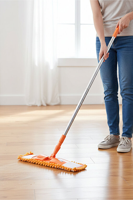 Mikrofiber Yer Temizleme Yedek Mop Bezi Profesyonel Paspas Makarna Yedek Mop Bezi