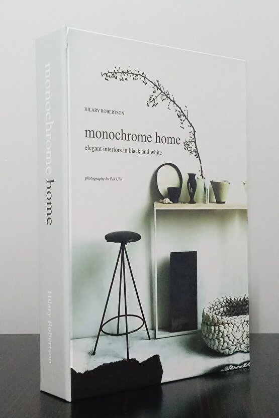 2li Dekoratif Kitap Kutu Görünümlü SimpleCity & Monochrome Home Temalı