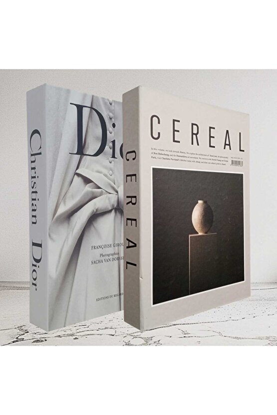 Dekoratif Kitap Görünümlü İçi Açılabilir Kutu 2 Adet