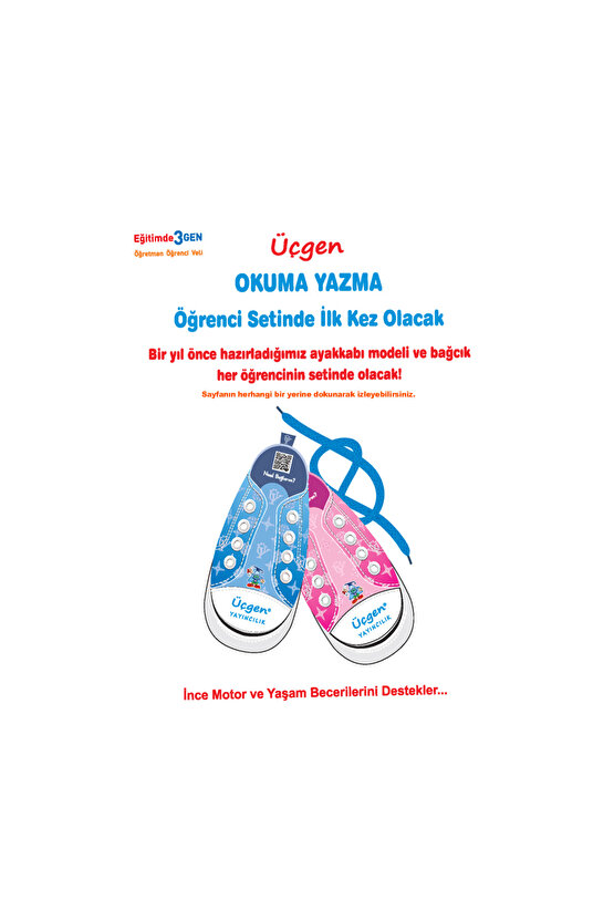 1. Sınıf – Üçgen Okuma Yazma Seti GÜNCEL MÜFREDAT